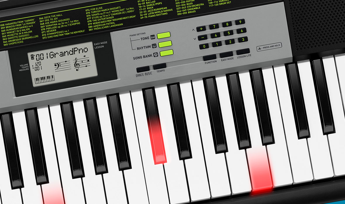 CASIO Lighted Key Keyboards | CASIO Music