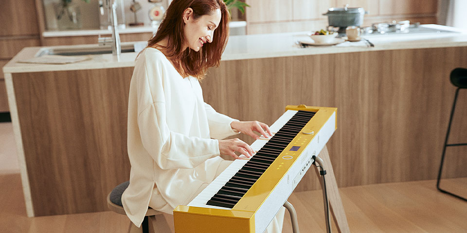 Casio Piano électrique Privia PX-S7000 – Harmonious Mustard
